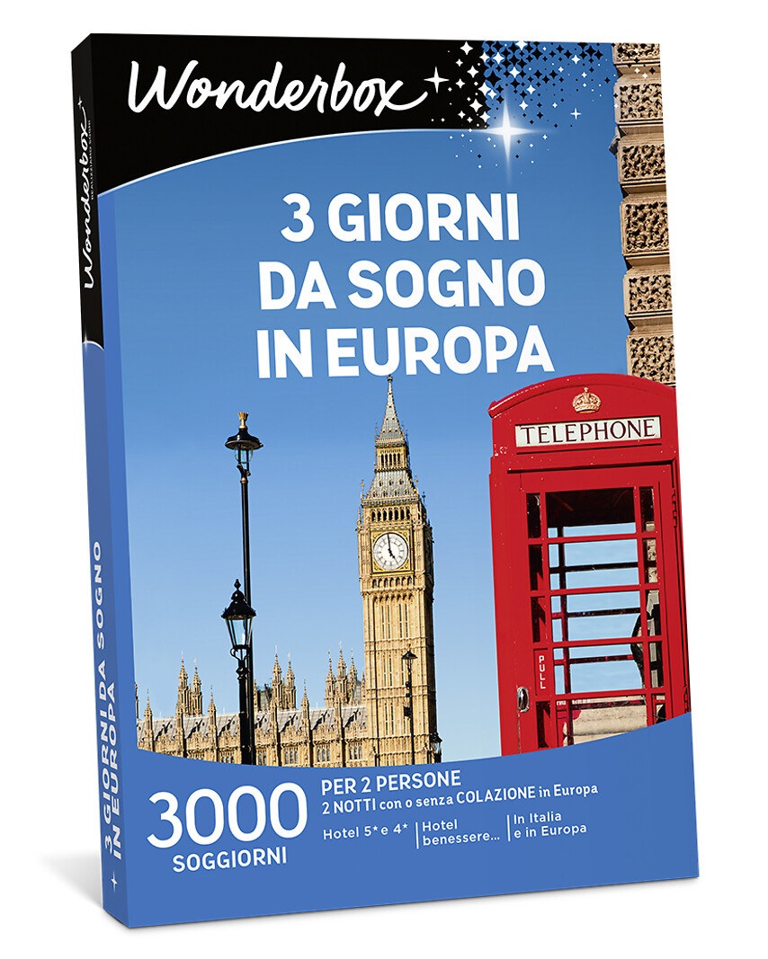3 giorni da Sogno in Europa